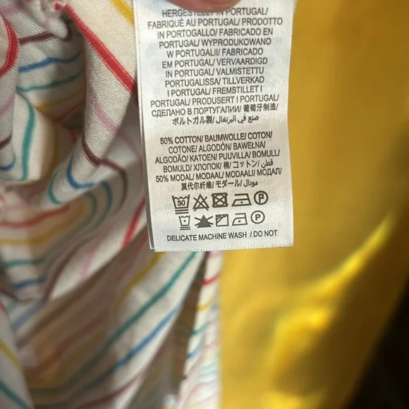 Boden UK Ella Maxi Dress Rainbow Stripe EUC 10 - Picture 5 of 5